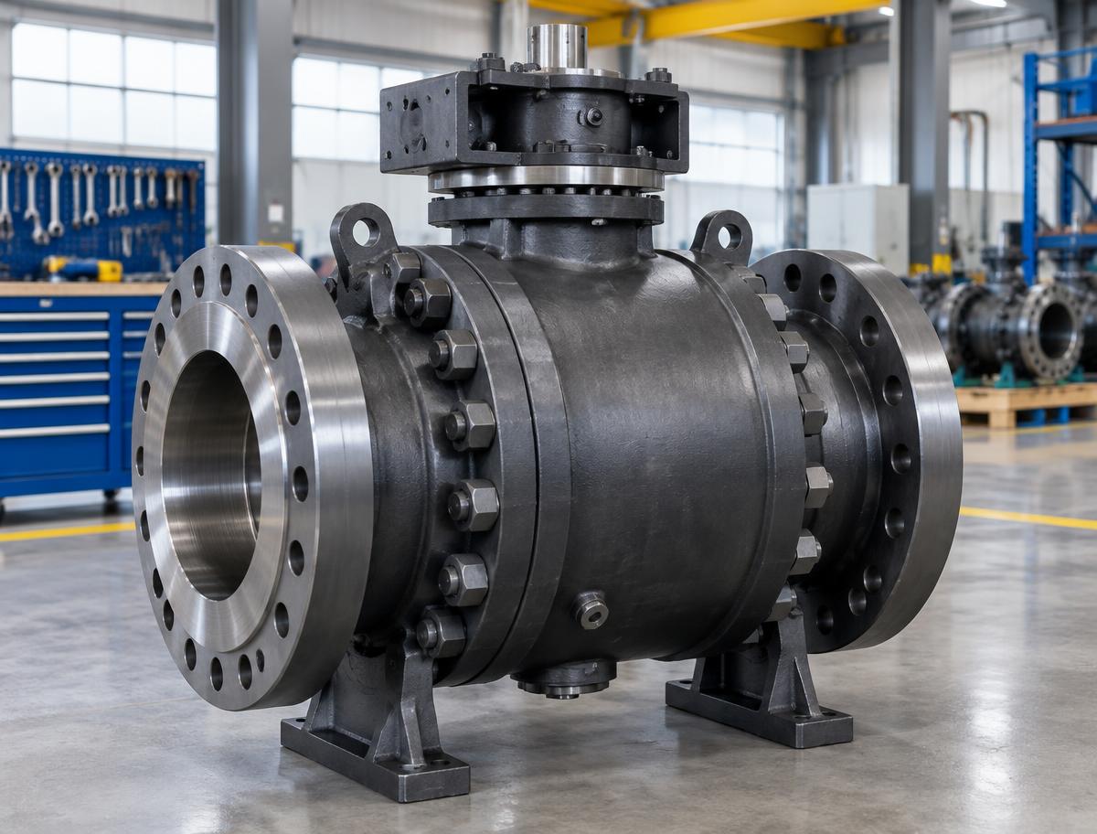API 6D Trunnion Ball Valve