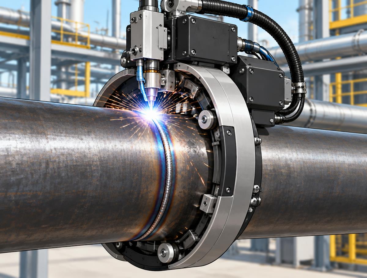Soudage orbital automatique de pipelines